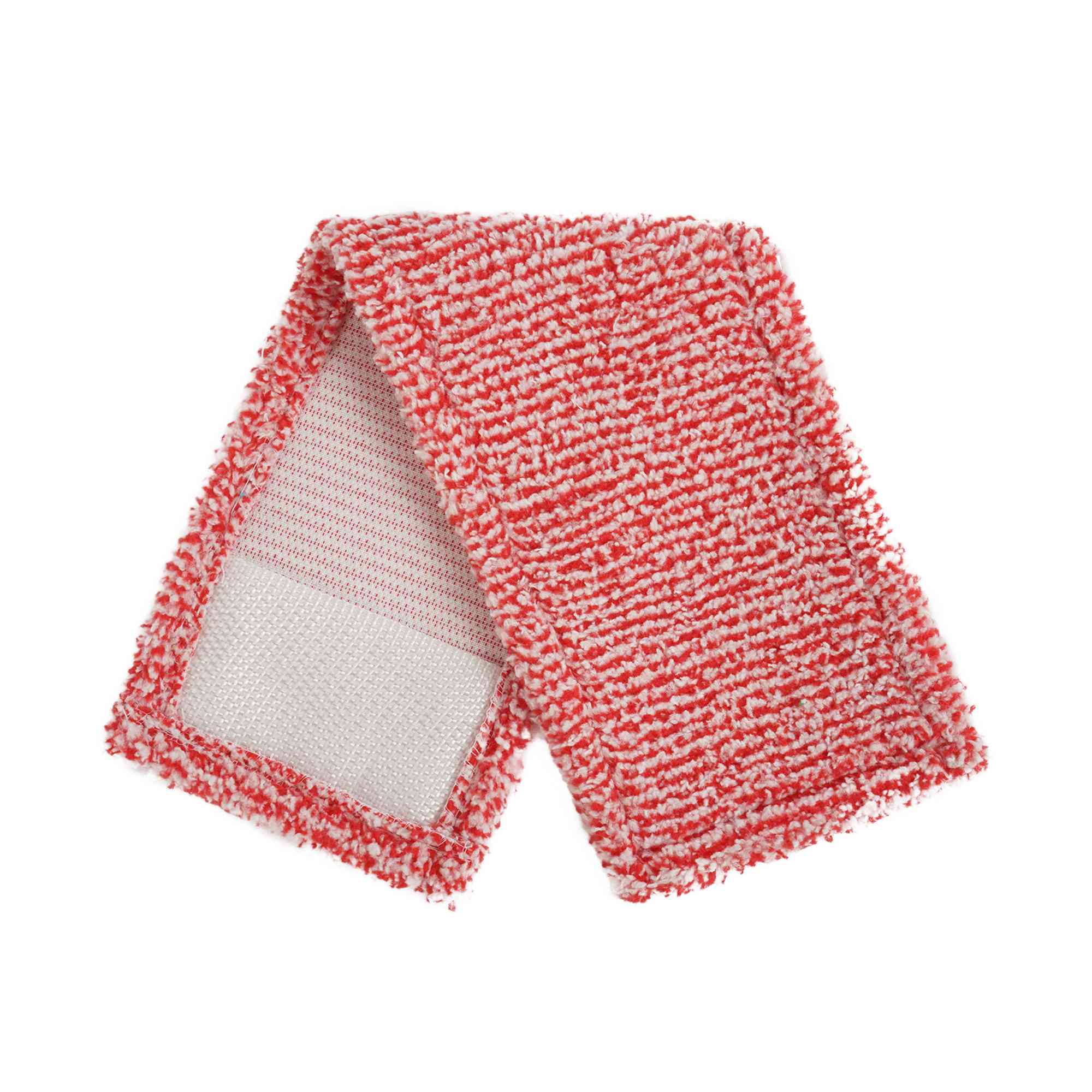 Насадка змінна для швабри з мікрофібри 42 см червона Eco Fabric